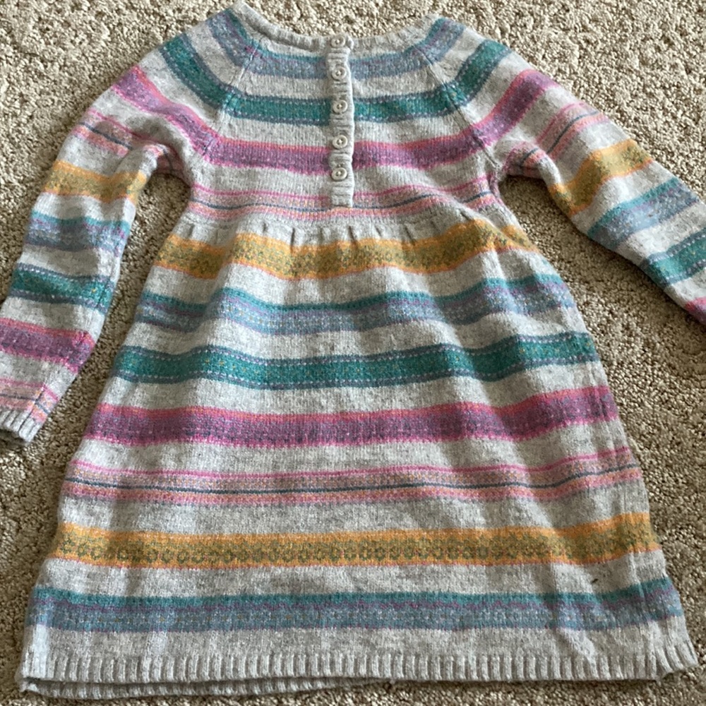 EUC JoJo Maman Bebe Sweater Dress - Picture 3 of 3